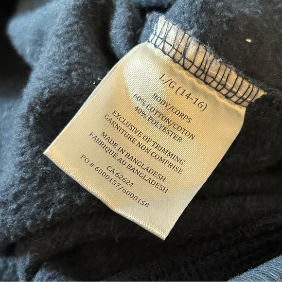 Harry Potter Hogwarts Crewneck Sweatshirt Youth (14-16) L Crest Blue Sweater - Picture 7 of 11